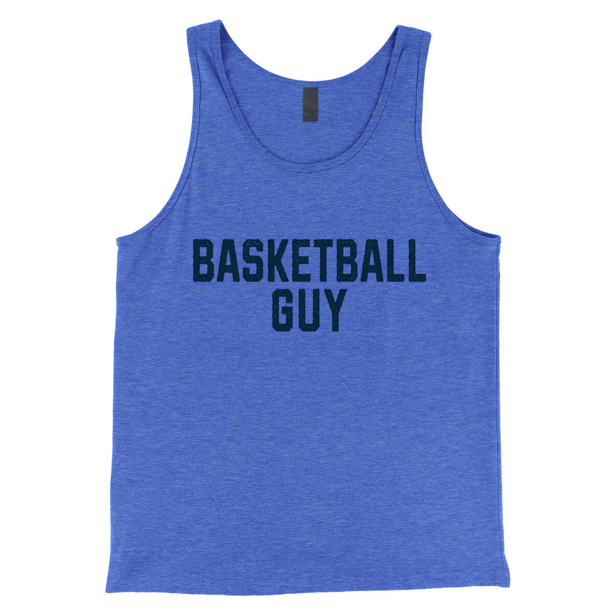 Basketball Guy in True Royal TriBlend Color