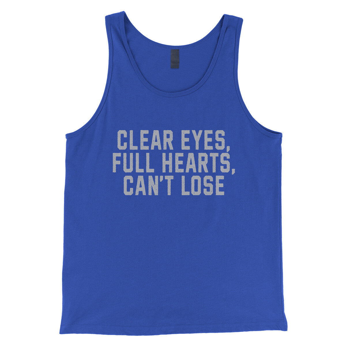 Clear Eyes Full Hearts Can't Lose in True Royal Color