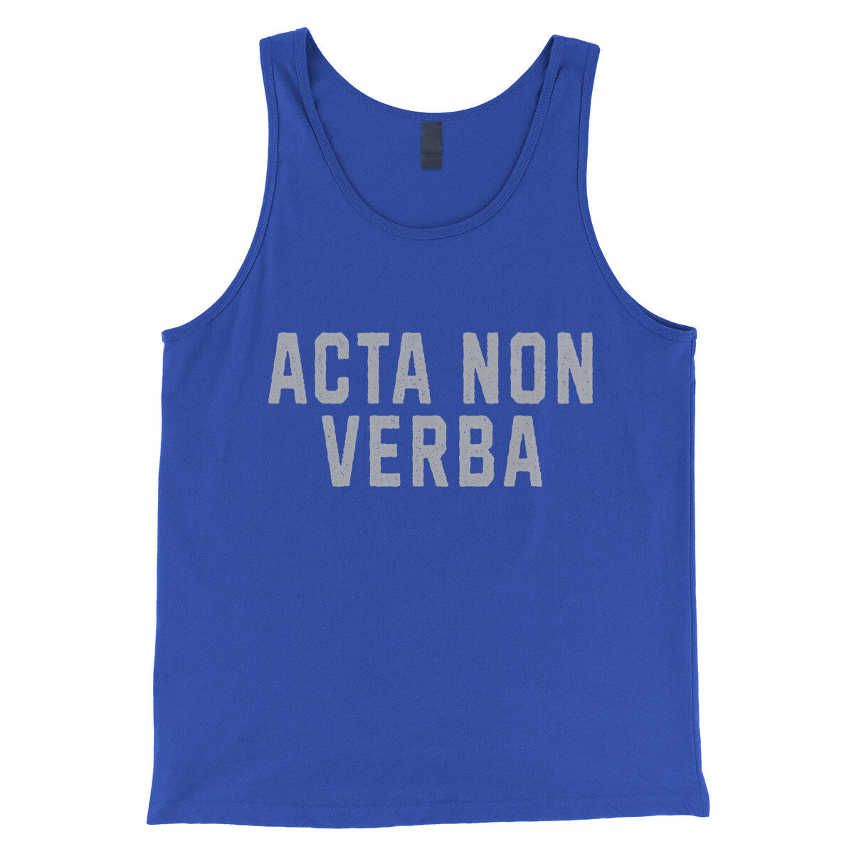 Acta Non Verba in True Royal Color