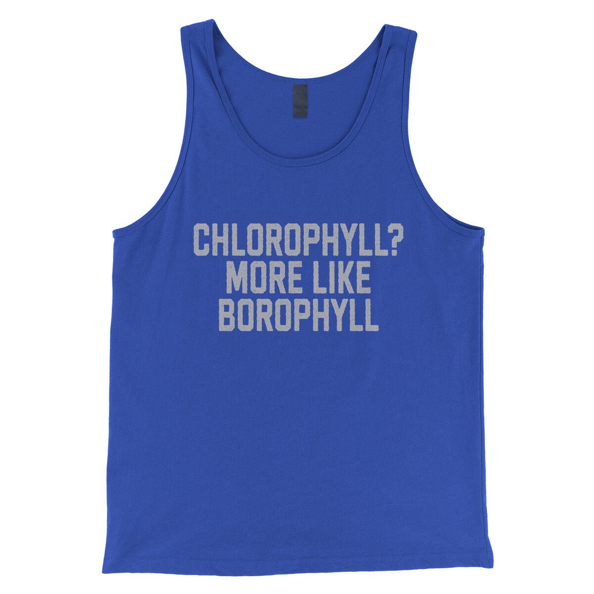 Chlorophyll More Like Borophyll in True Royal Color