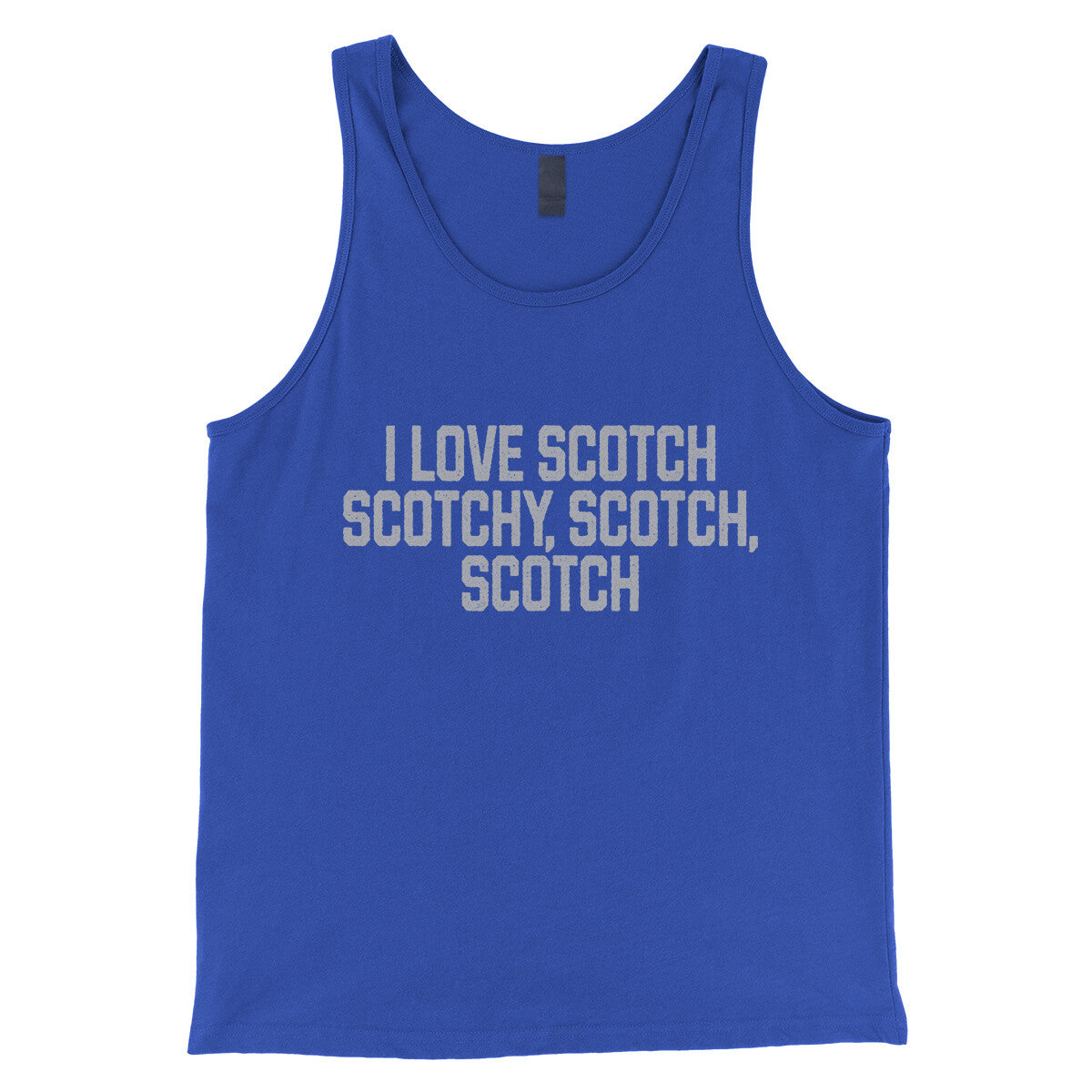 I Love Scotch Scotchy Scotch Scotch in True Royal Color