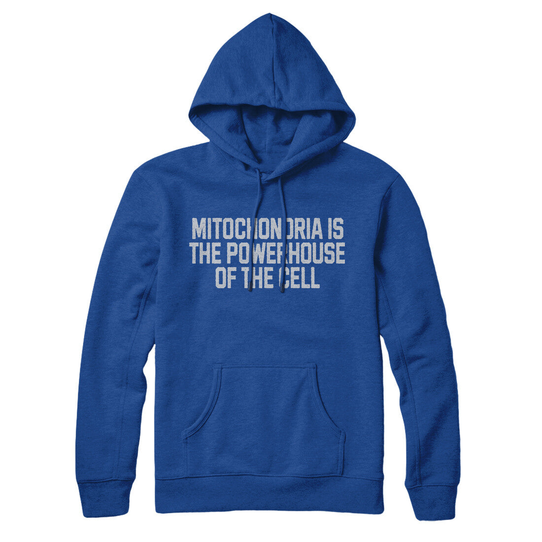 Mitochondria is the Powerhouse of the Cell in True Royal Color