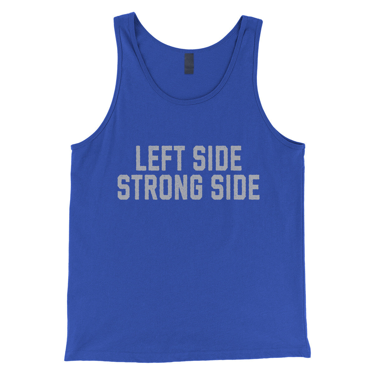 Left Side Strong Side in True Royal Color