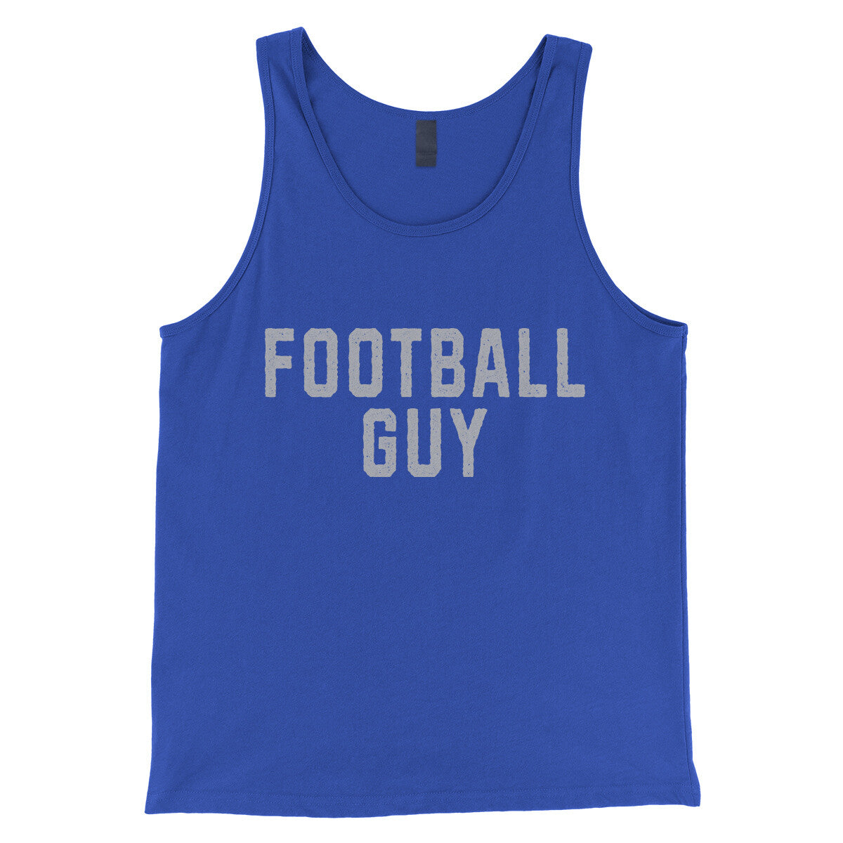 Football Guy in True Royal Color