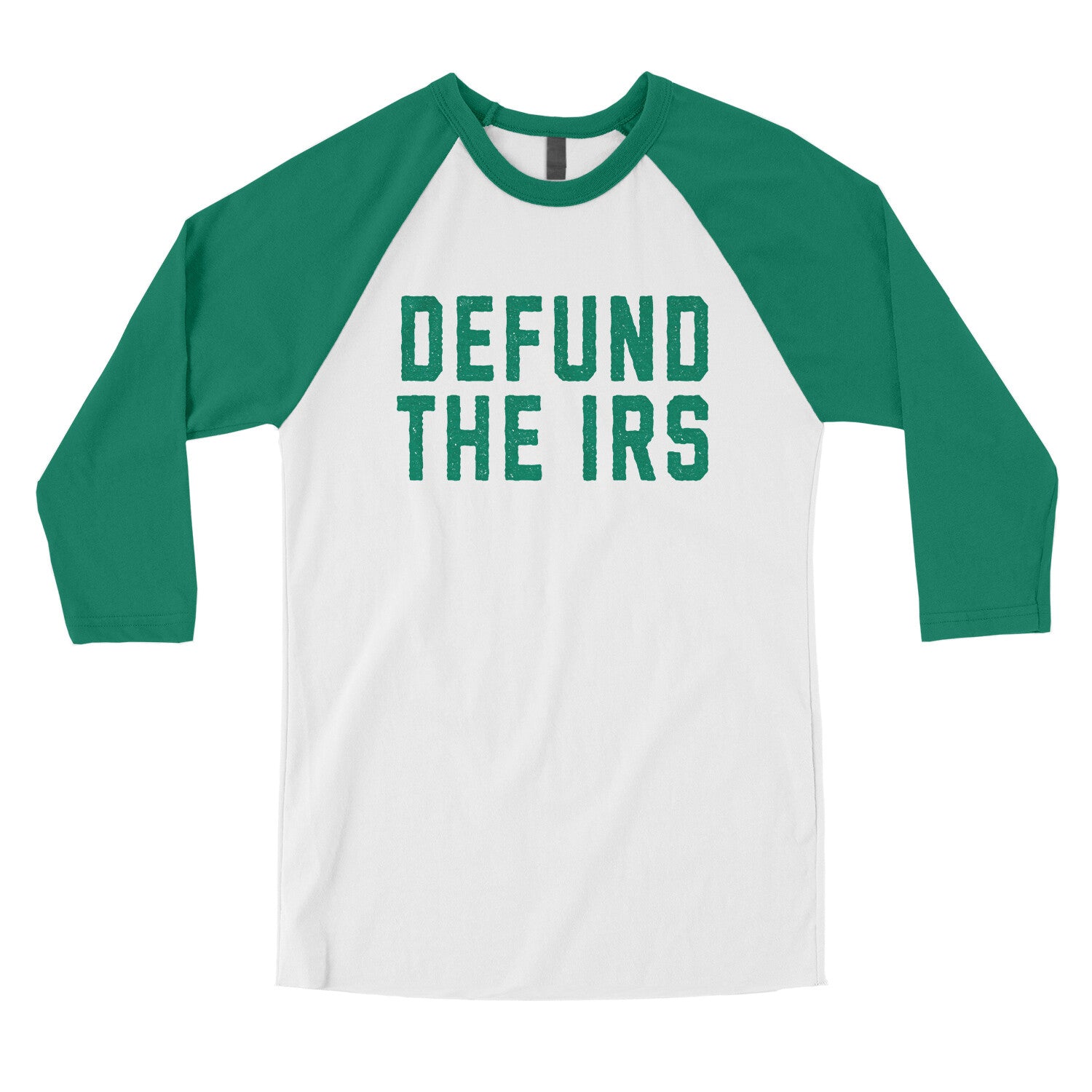 Defund the IRS in White with Kelly Color