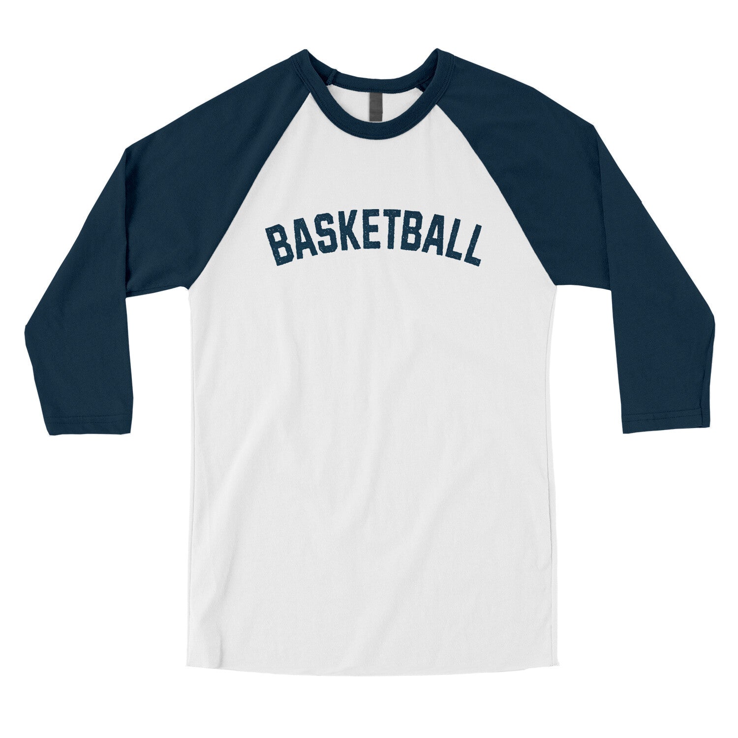 Basketball in White with Navy Color