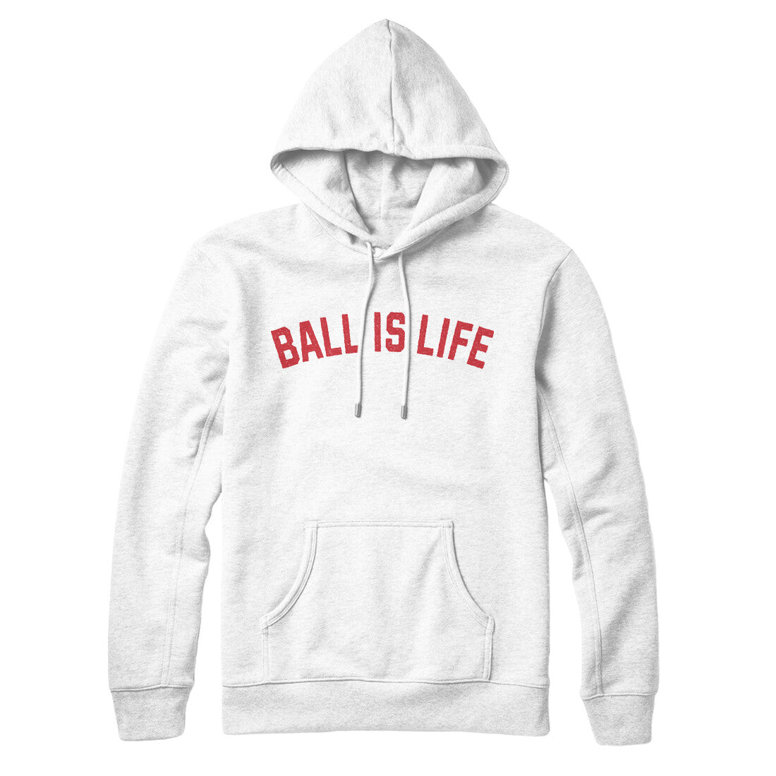 Ball is Life in White Color