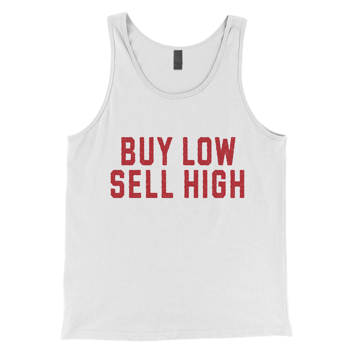 Buy Low Sell High in White Color