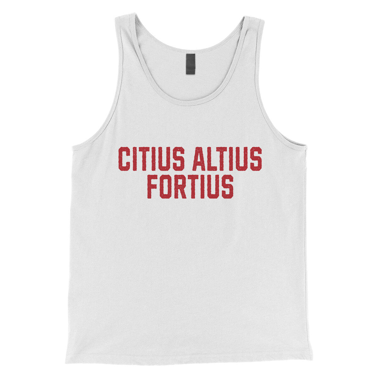 Citius Altius Fortius in White Color