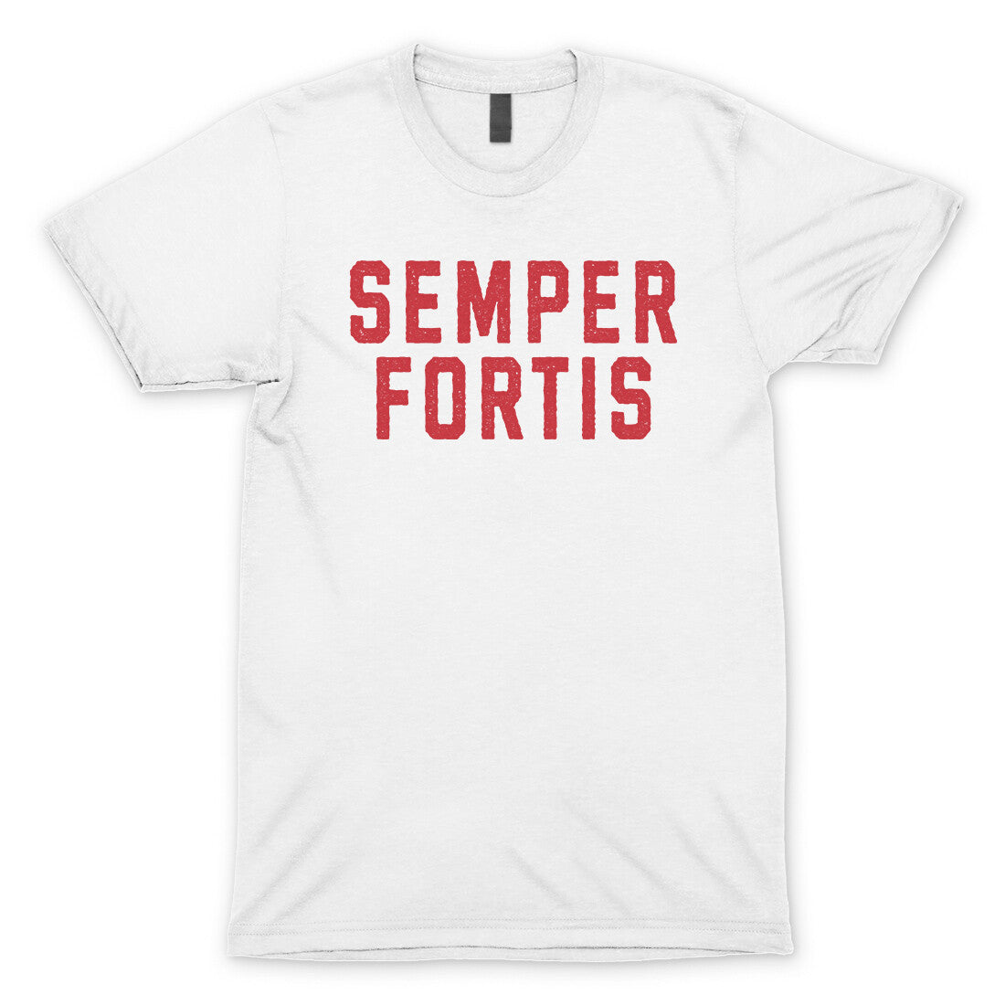 Semper Fortis in White Color