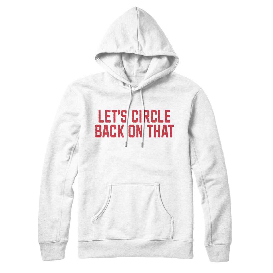 Let's Circle Back on That in White Color