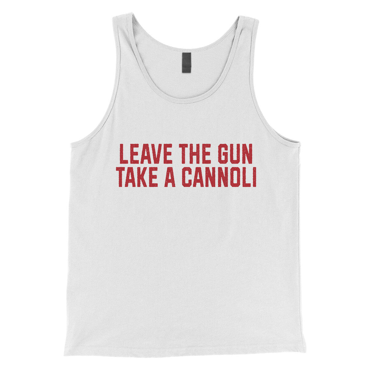 Leave the Gun Take the Cannoli in White Color