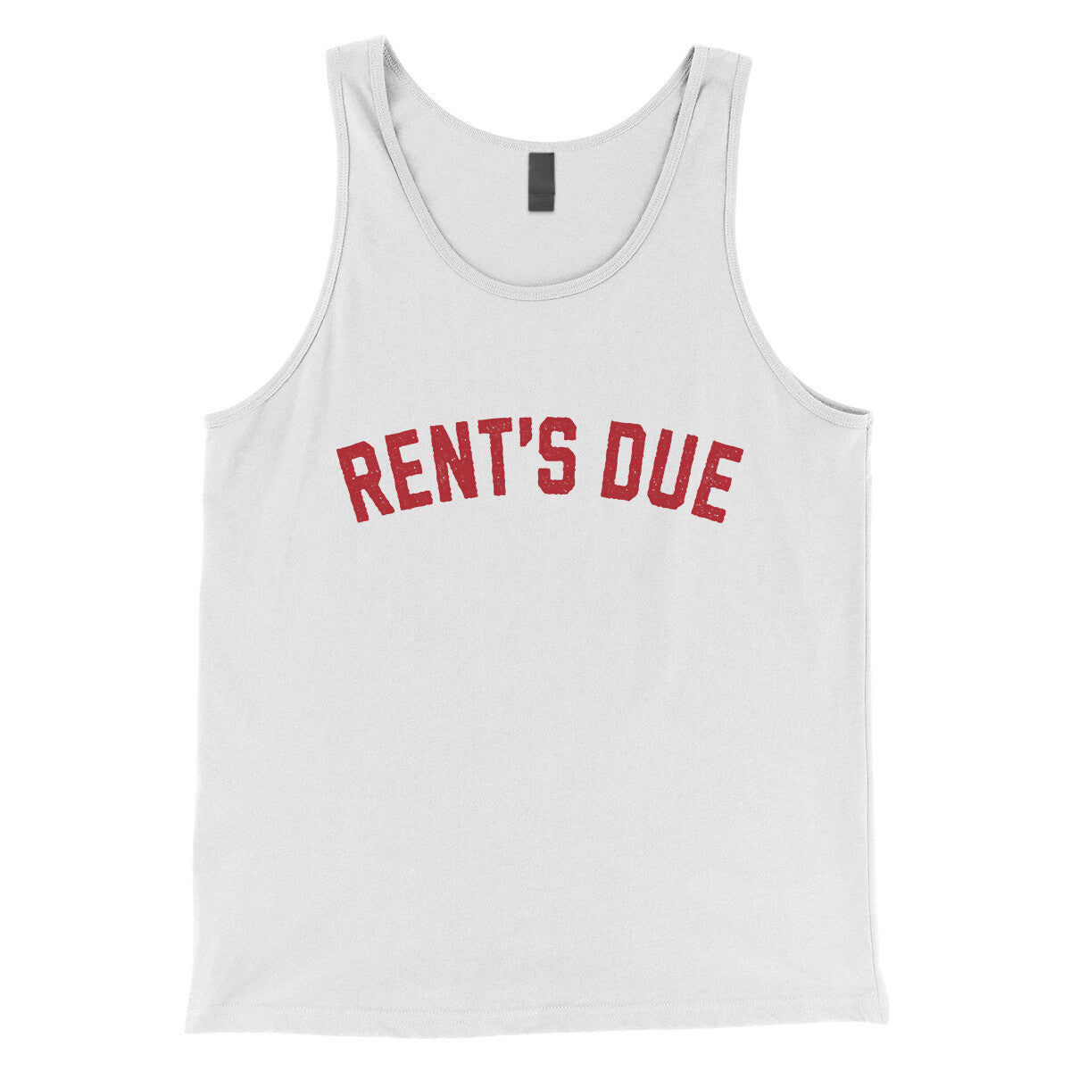 Rent's Due in White Color