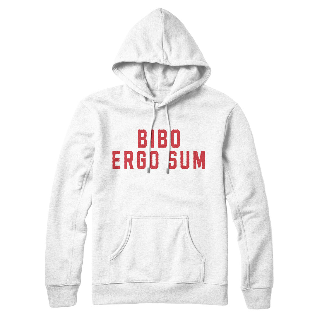 Bibo Ergo Sum in White Color