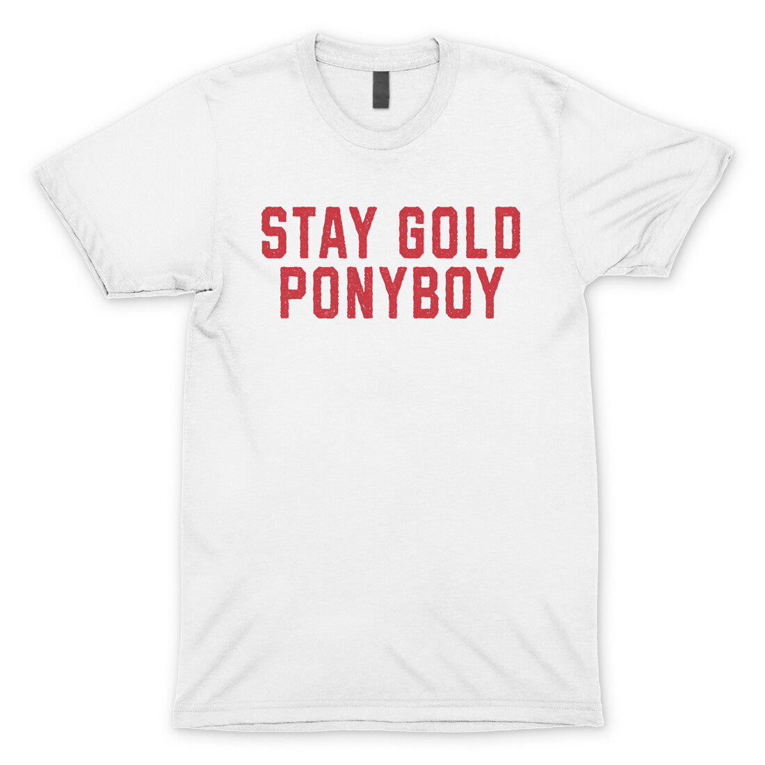Stay Gold Ponyboy in White Color