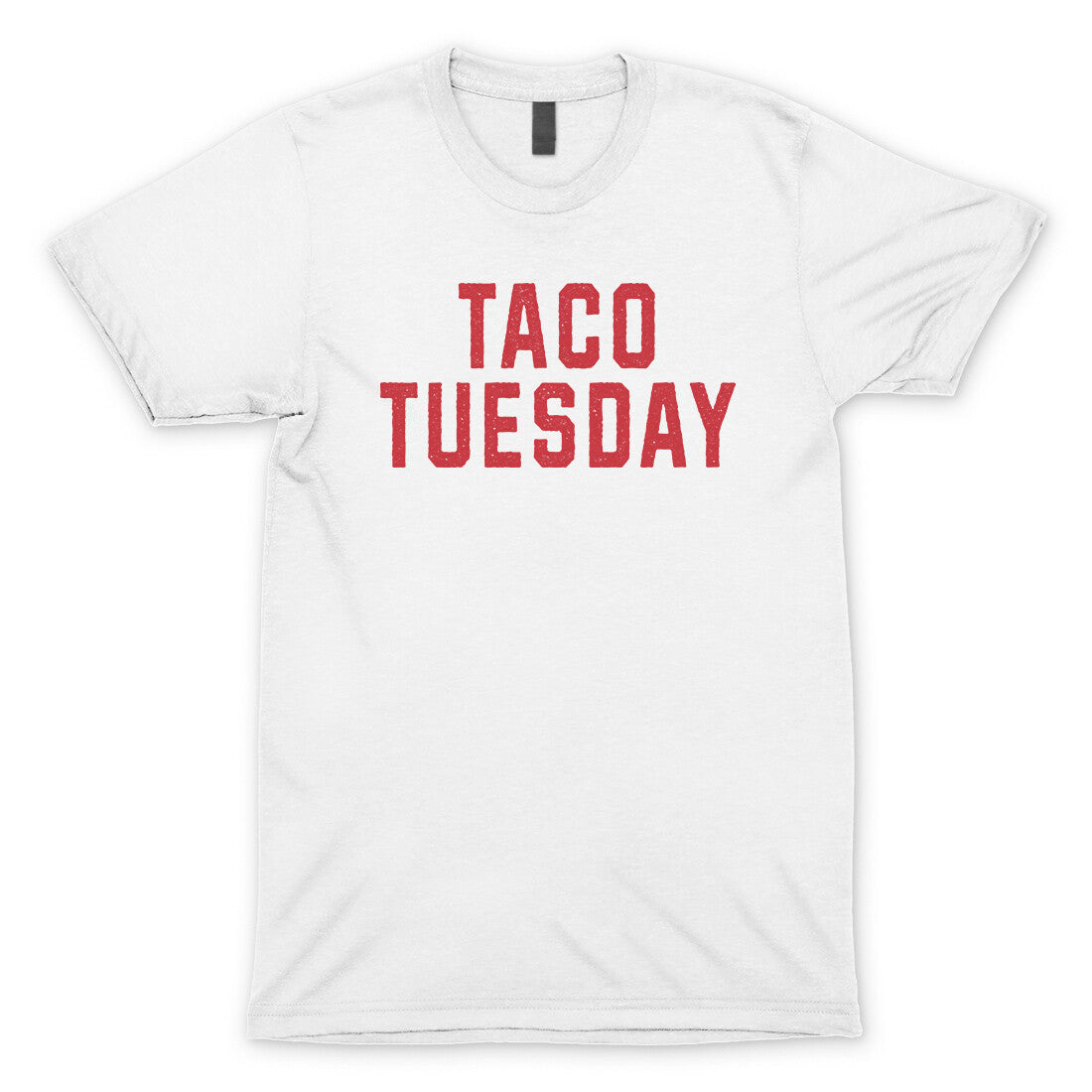 Taco Tuesday in White Color