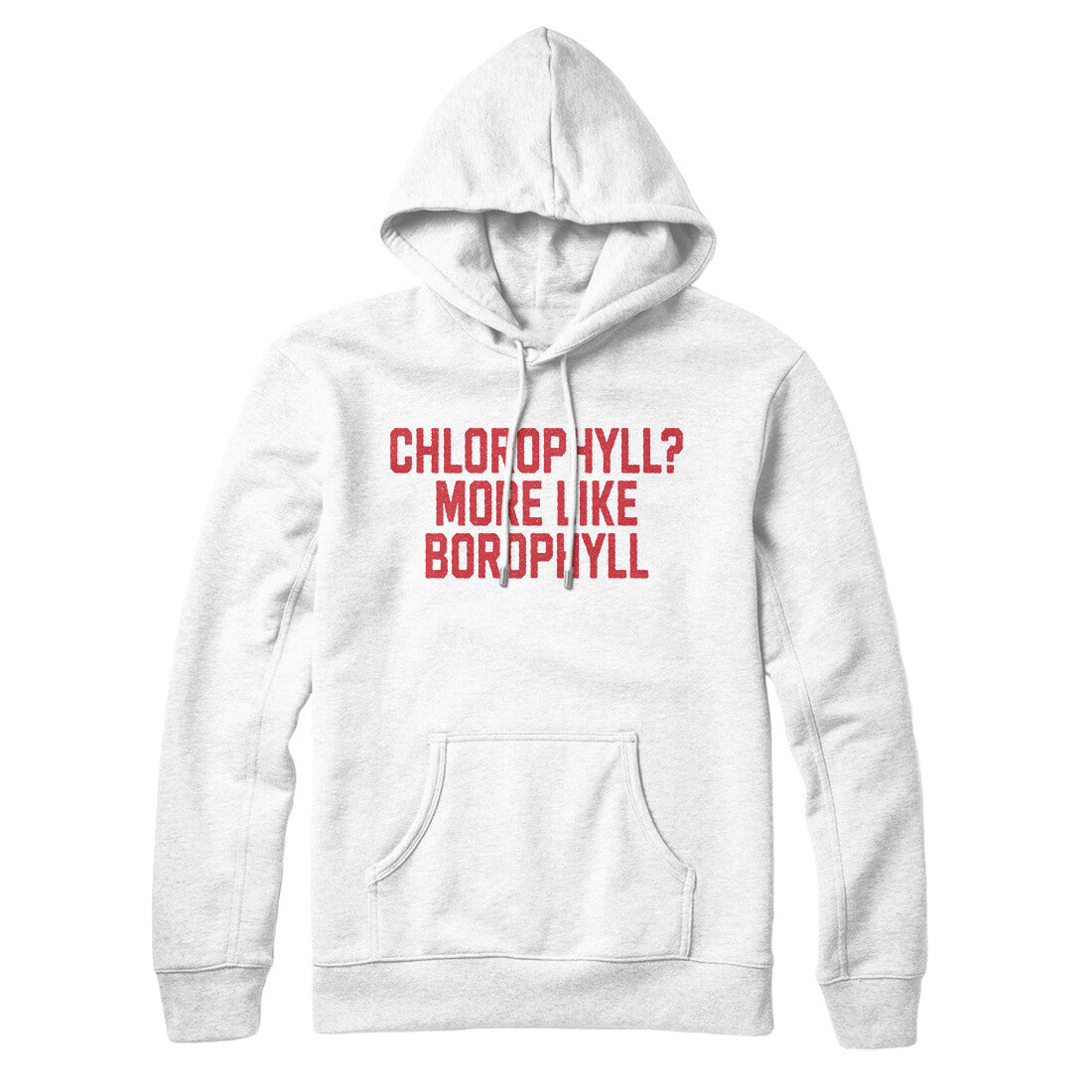 Chlorophyll More Like Borophyll in White Color