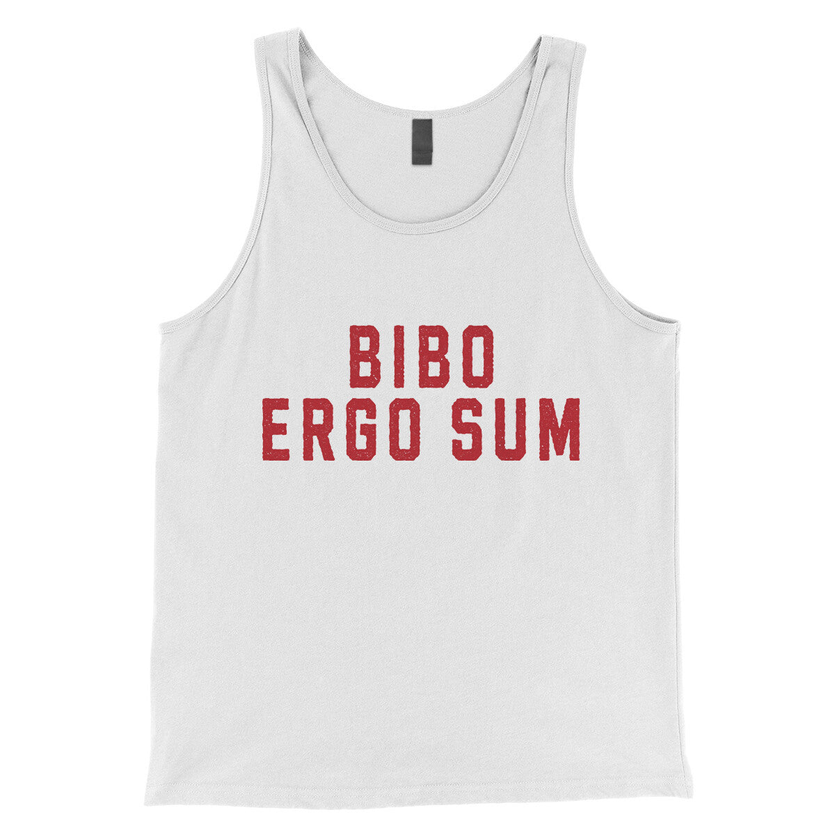 Bibo Ergo Sum in White Color