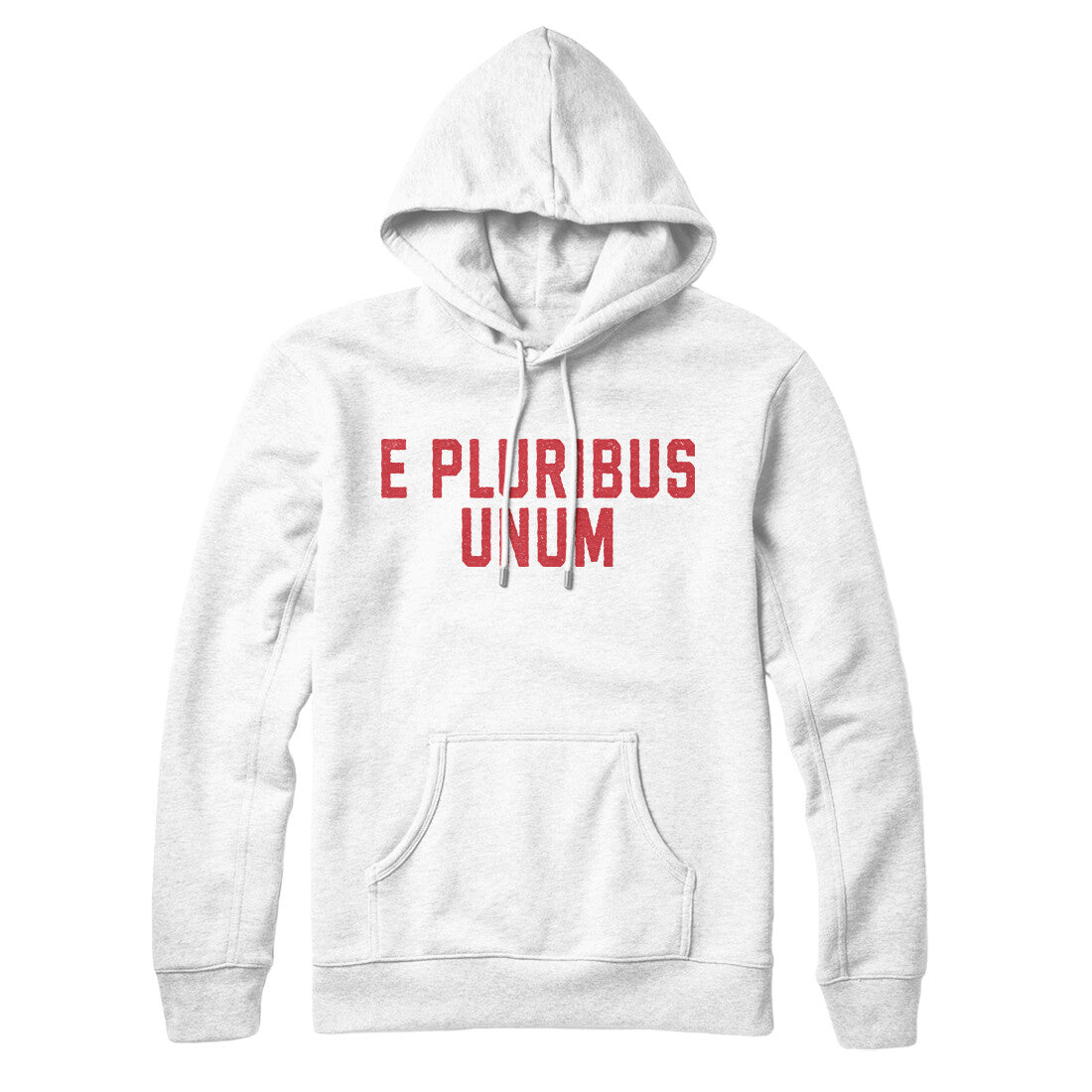 E Pluribus Unum in White Color