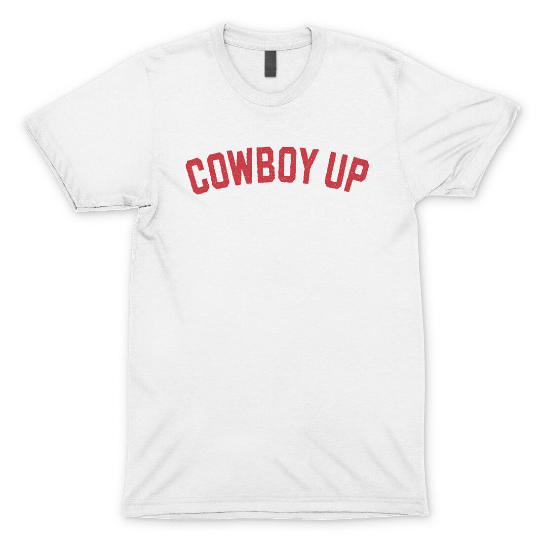 Cowboy Up in White Color