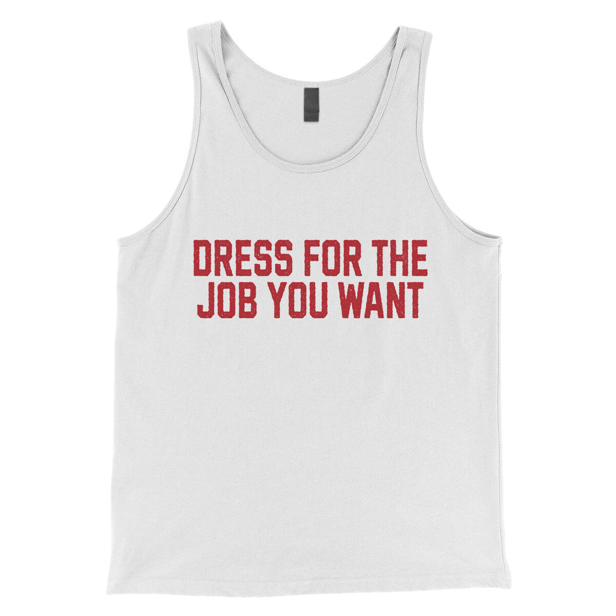 Dress for the Job you Want in White Color