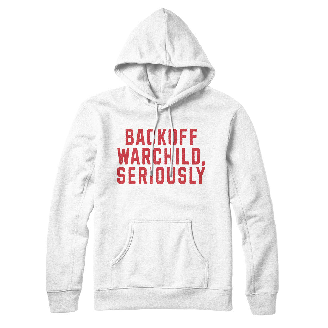 Backoff Warchild Seriously in White Color