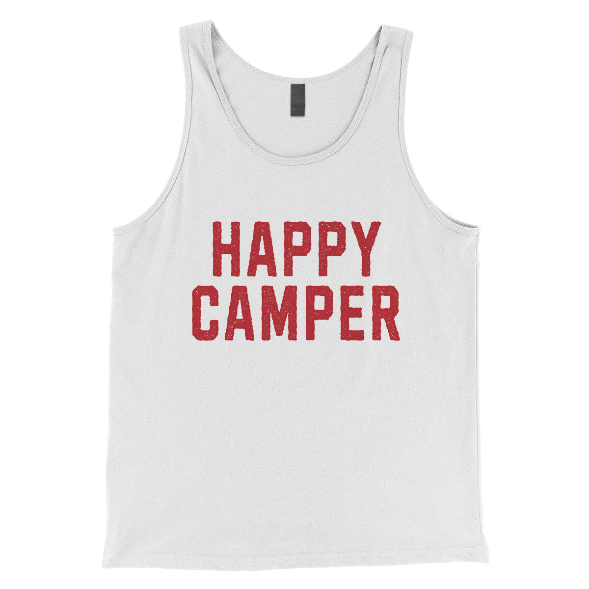 Happy Camper in White Color