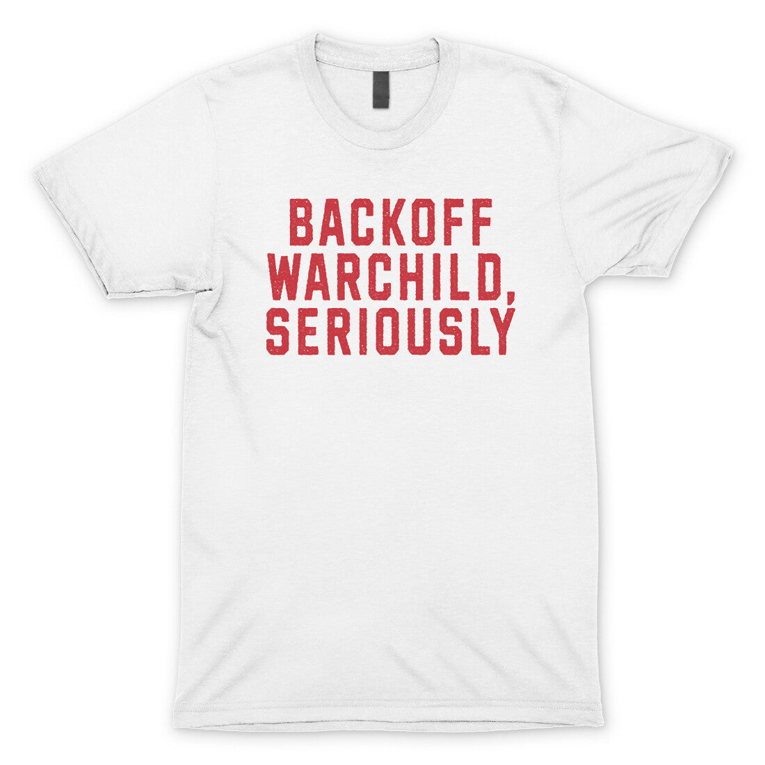 Backoff Warchild Seriously in White Color