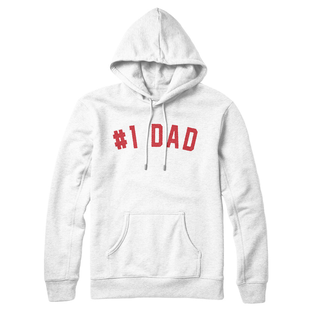 Number 1 Dad in White Color