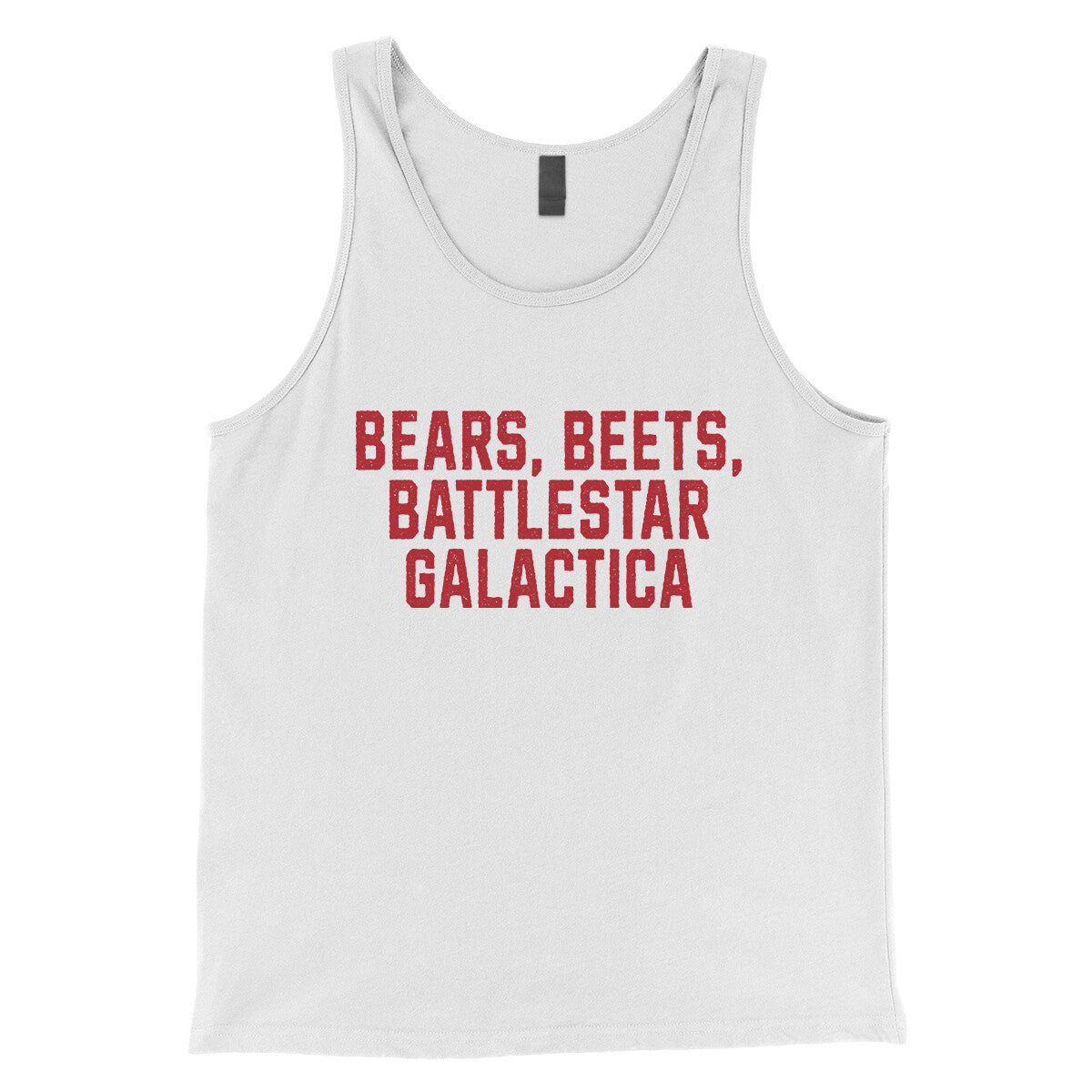 Bears Beets Battlestar Galactica in White Color